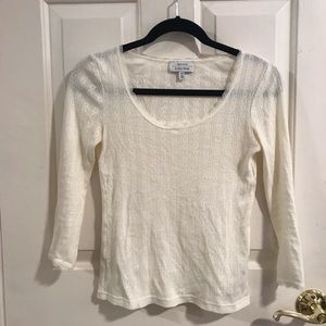 & other stories knit 3/4 top